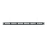 Panduit® NKFP24Y NetKey 24-Port Modular Faceplate Patch Panel